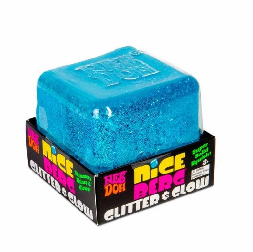 NeeDoh Nice Berg Glitter & Glow