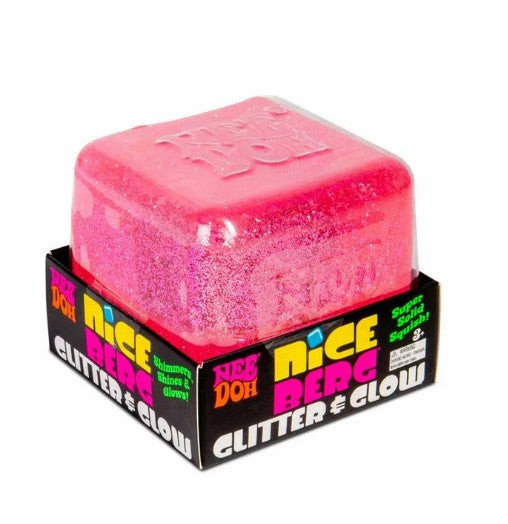 NeeDoh Nice Berg Glitter & Glow