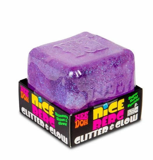 NeeDoh Nice Berg Glitter & Glow