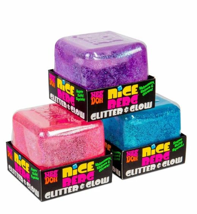 NeeDoh Nice Berg Glitter & Glow